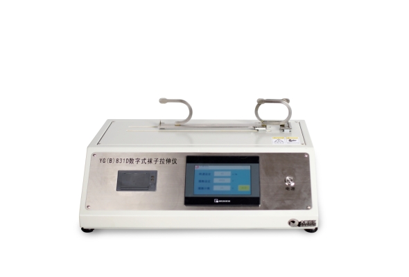 YG(B)831D Máy đo độ kéo căng kỹ thuật số cho tất Digital sock strength tester
